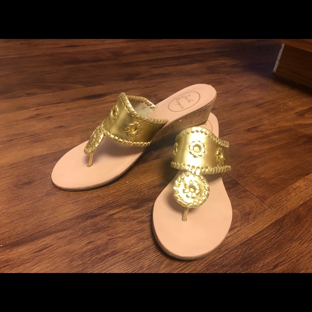 Jack Rogers wedge sandals